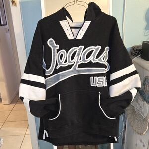 Black and White Vegas Hoodie